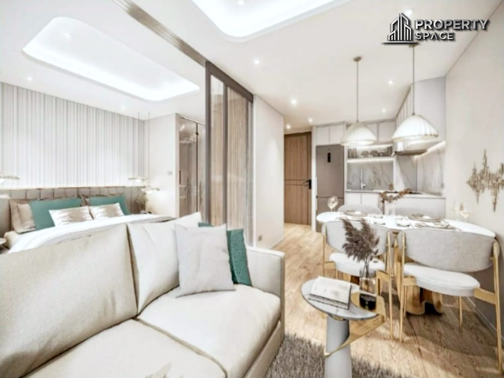 1 Bedroom City View In SeaSpire Jomtien Beachfront Condo For Sale Image 4
