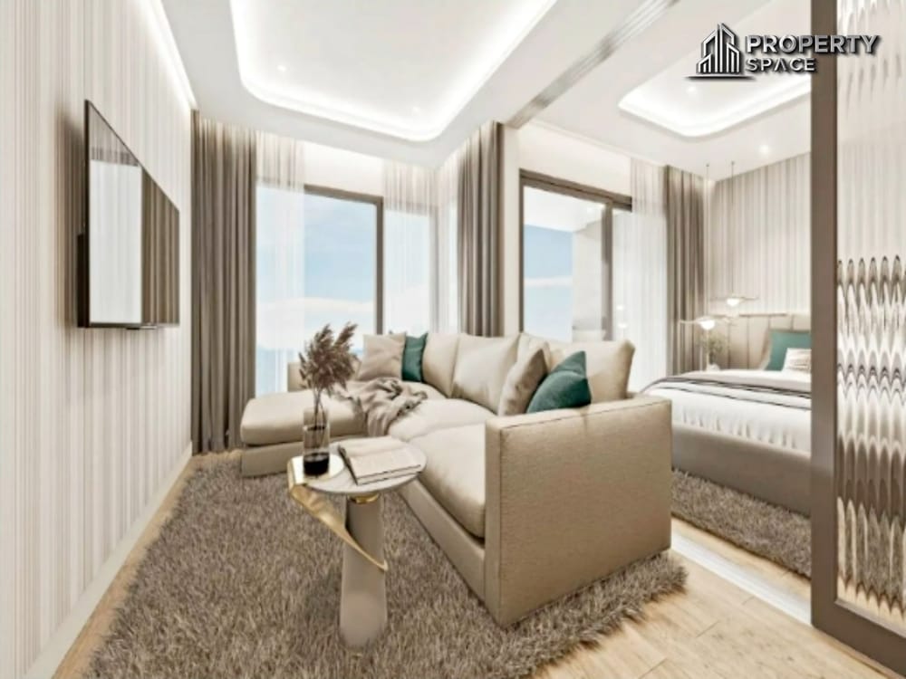 1 Bedroom City View In SeaSpire Jomtien Beachfront Condo For Sale Image 3
