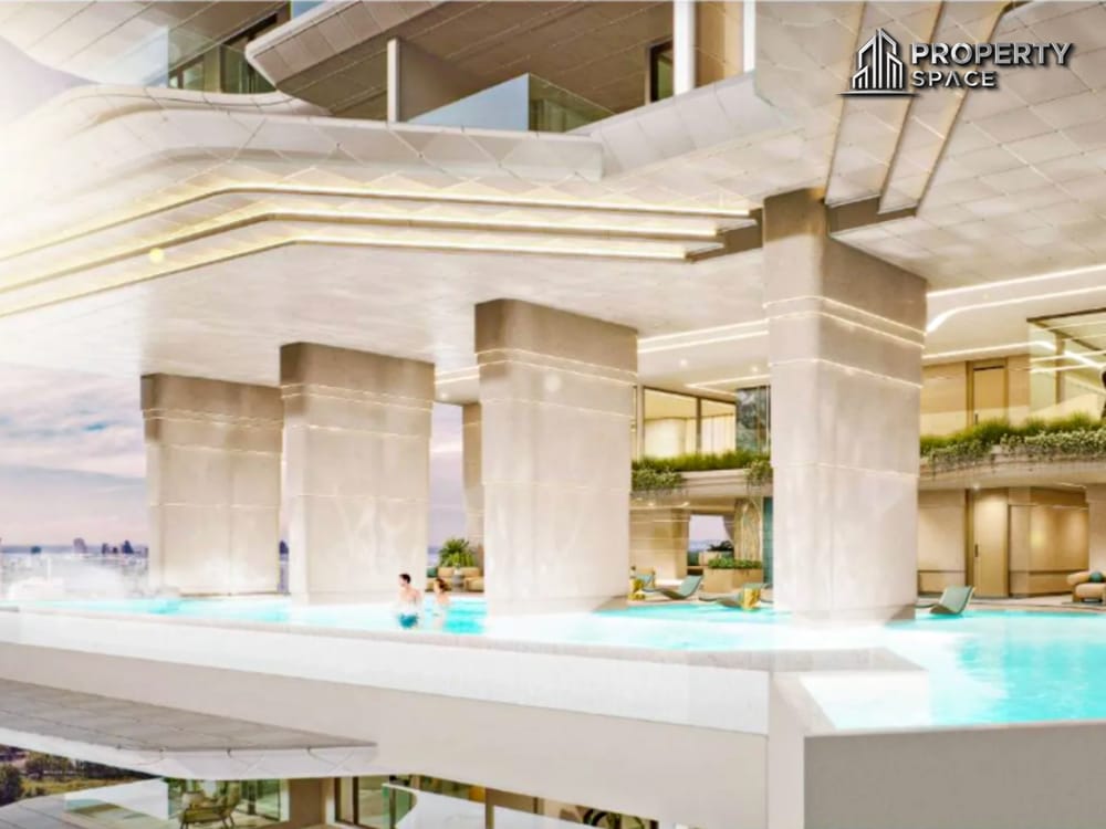 1 Bedroom City View In SeaSpire Jomtien Beachfront Condo For Sale Image 14