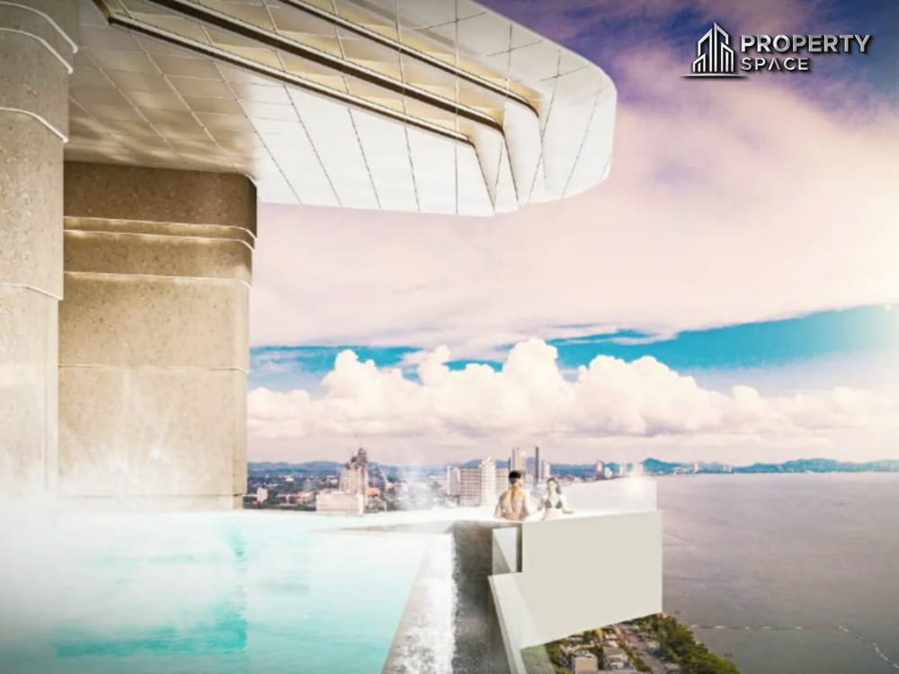 1 Bedroom City View In SeaSpire Jomtien Beachfront Condo For Sale Image 17