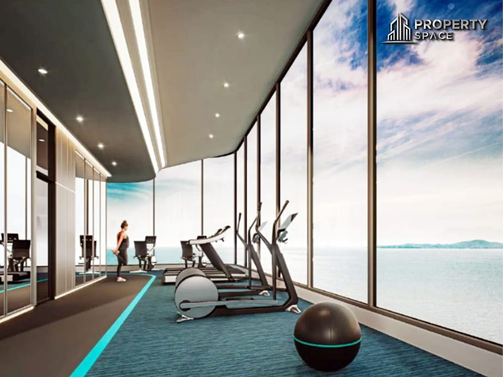 1 Bedroom City View In SeaSpire Jomtien Beachfront Condo For Sale Image 24