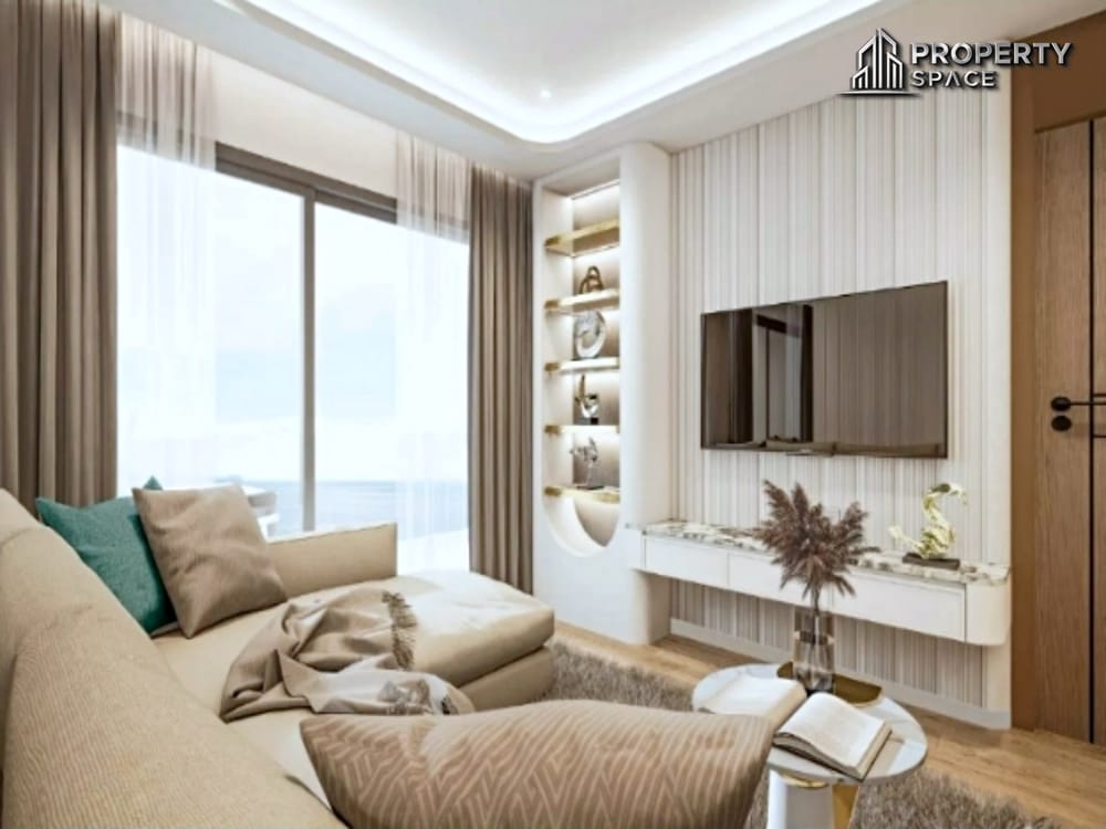 2 Bedroom Ocean View In SeaSpire Jomtien Beachfront Condo For Sale Image 1