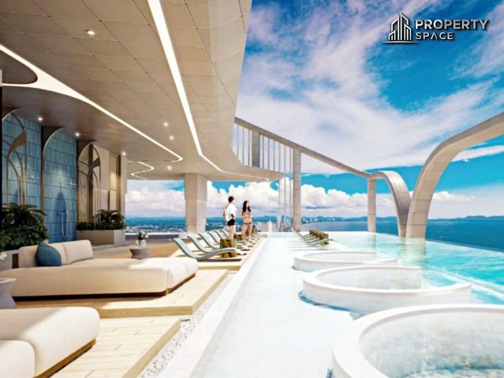 2 Bedroom Ocean View In SeaSpire Jomtien Beachfront Condo For Sale Image 23