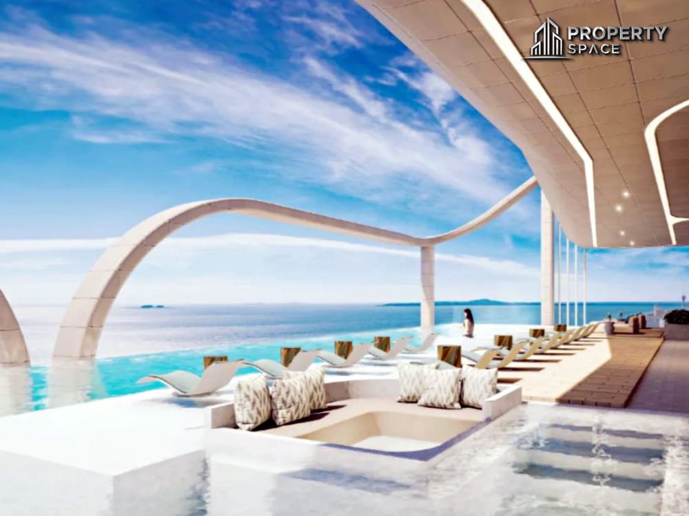 2 Bedroom Ocean View In SeaSpire Jomtien Beachfront Condo For Sale Image 24