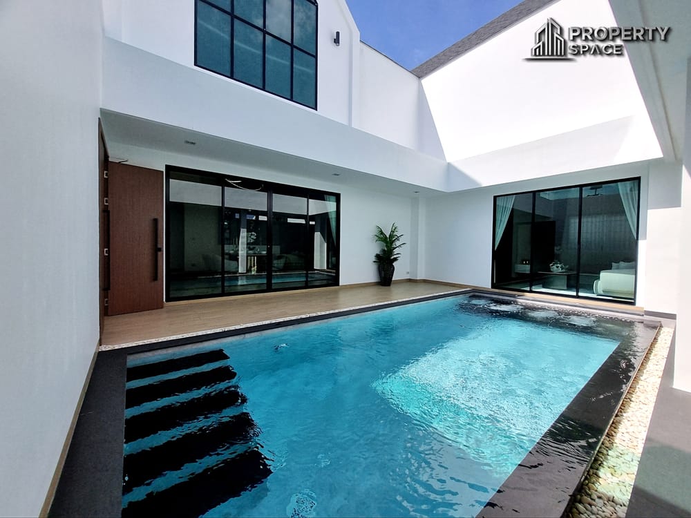 Brand New 3 Bedroom Modern Luxury Pool Villa In Huay Yai For Sale Image 3