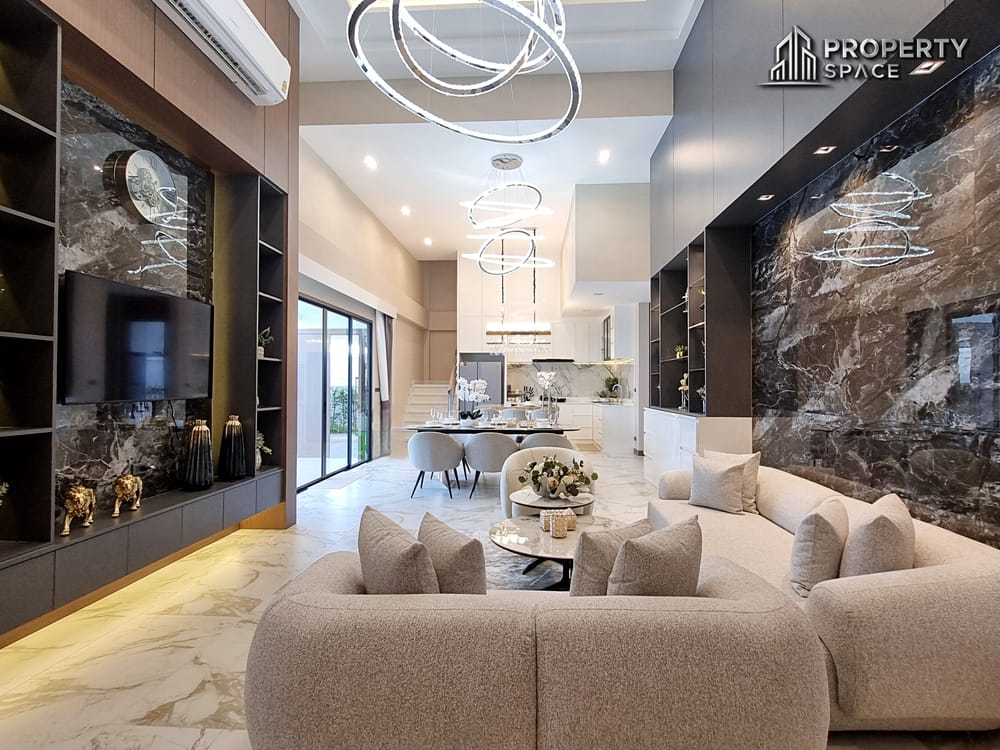 Brand New 3 Bedroom Modern Luxury Pool Villa In Huay Yai For Sale Image 5