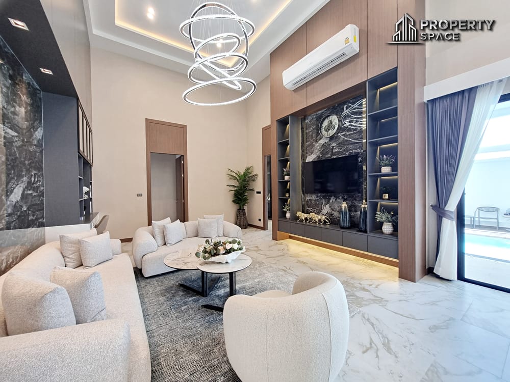 Brand New 3 Bedroom Modern Luxury Pool Villa In Huay Yai For Sale Image 6