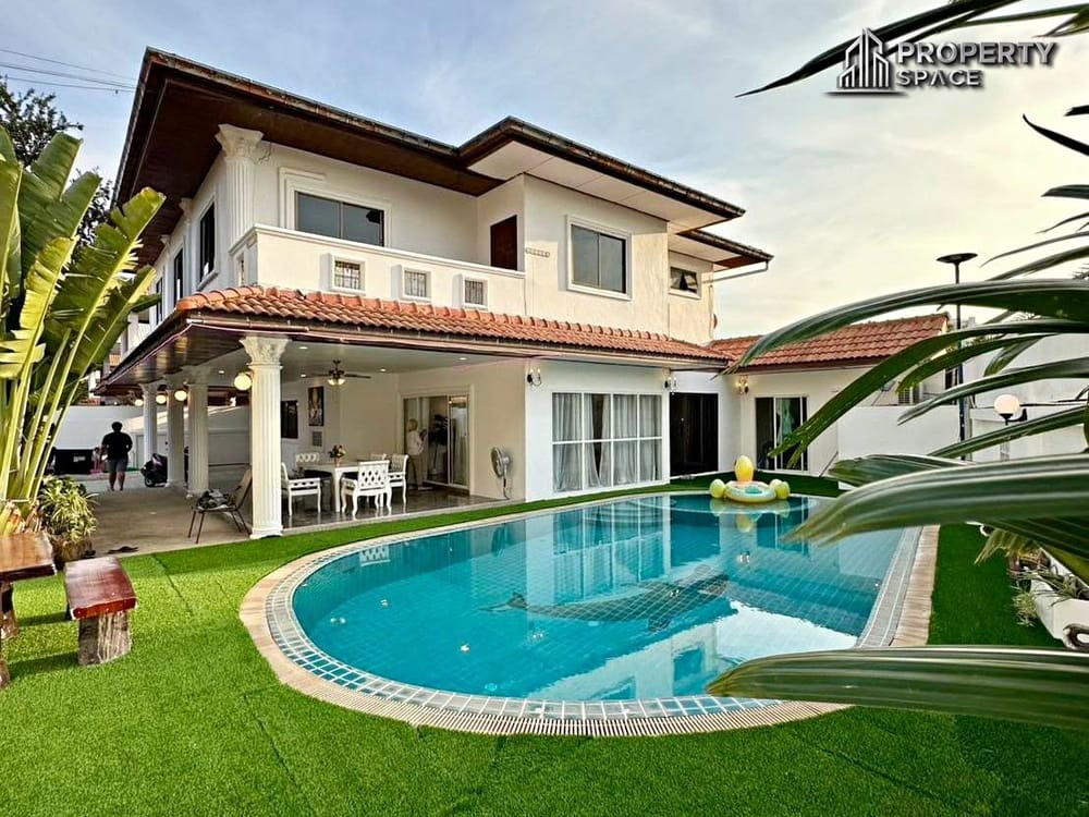 Spacious 5-Bedroom Pool Villa in Eakmongkol 2 Jomtien For Rent Image 1