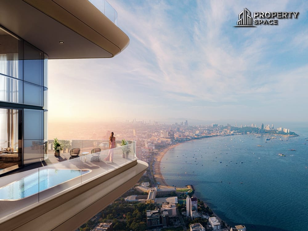 1 Bedroom Sea View Once Wongamat Luxury Condo Near Terminal 21 Pattaya For Sale Image 6