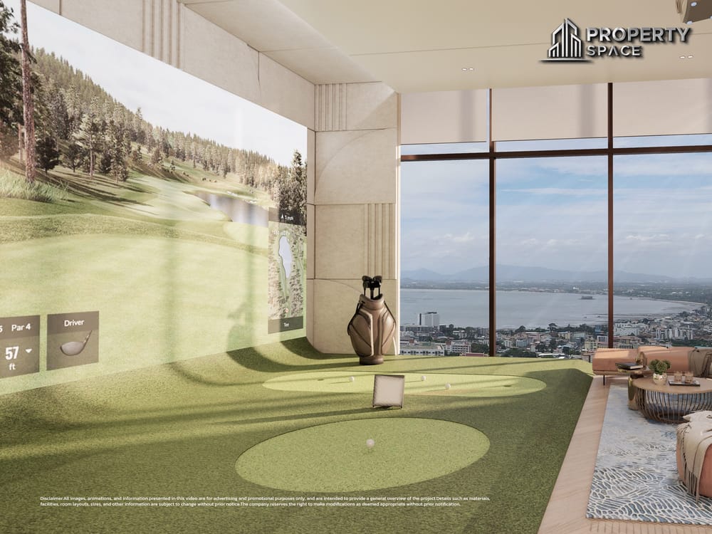 1 Bedroom Sea View Once Wongamat Luxury Condo Near Terminal 21 Pattaya For Sale Image 22