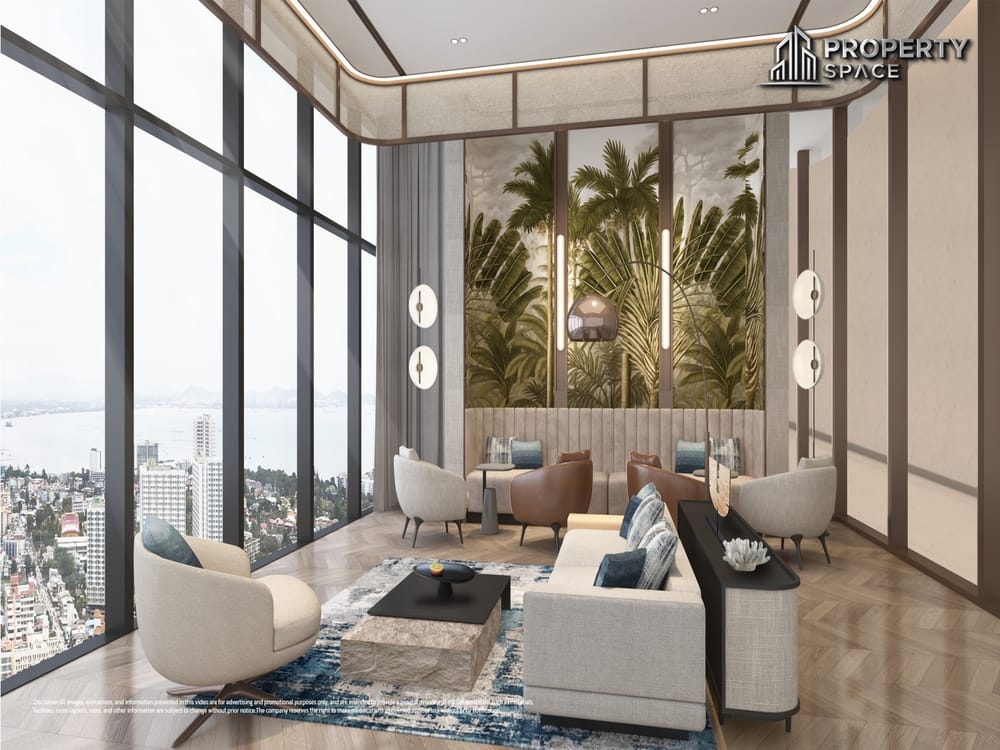 1 Bedroom Sea View Once Wongamat Luxury Condo Near Terminal 21 Pattaya For Sale Image 29