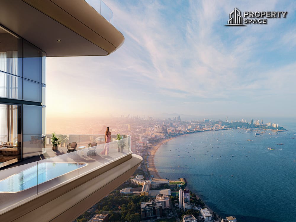 2 Bedroom Sea View Once Wongamat Luxury Condo Near Terminal 21 Pattaya For Sale Image 6