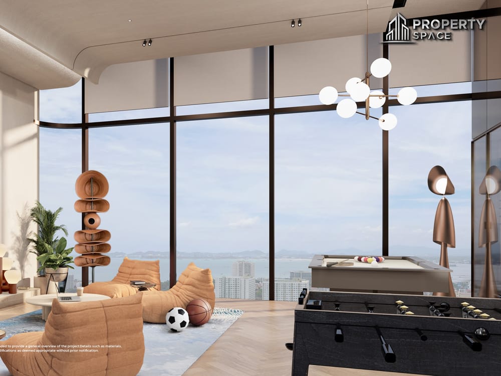 2 Bedroom Sea View Once Wongamat Luxury Condo Near Terminal 21 Pattaya For Sale Image 14