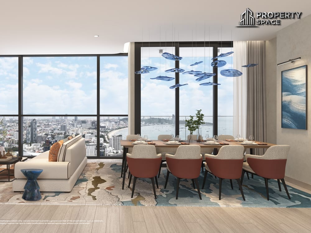 2 Bedroom Sea View Once Wongamat Luxury Condo Near Terminal 21 Pattaya For Sale Image 16