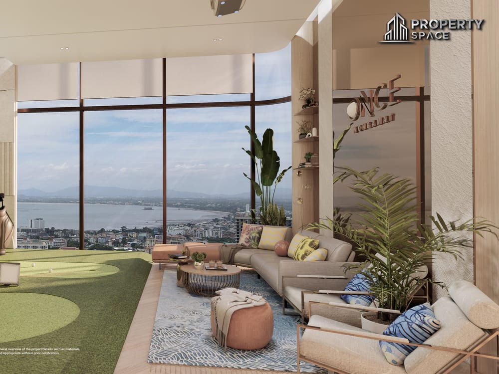 2 Bedroom Sea View Once Wongamat Luxury Condo Near Terminal 21 Pattaya For Sale Image 21