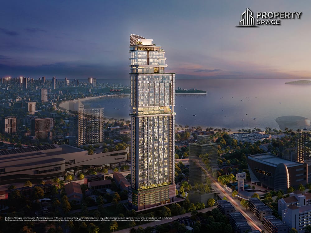 2 Bedroom Sea View Once Wongamat Luxury Condo Near Terminal 21 Pattaya For Sale Image 32