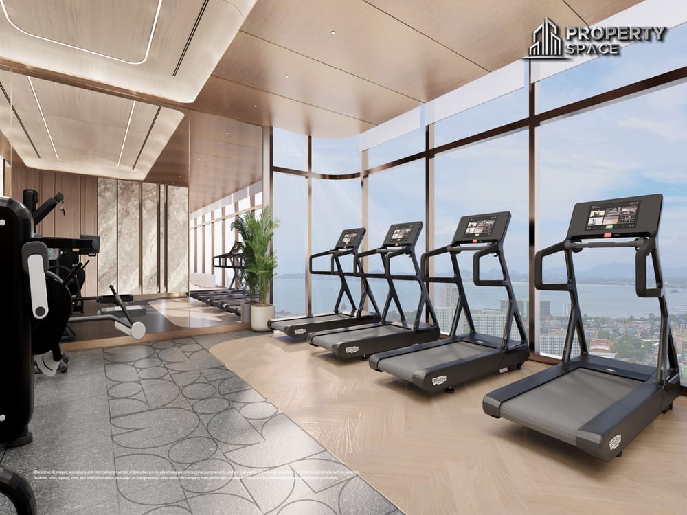 3 Bedroom Sea View Once Wongamat Luxury Condo Near Terminal 21 Pattaya For Sale Image 25