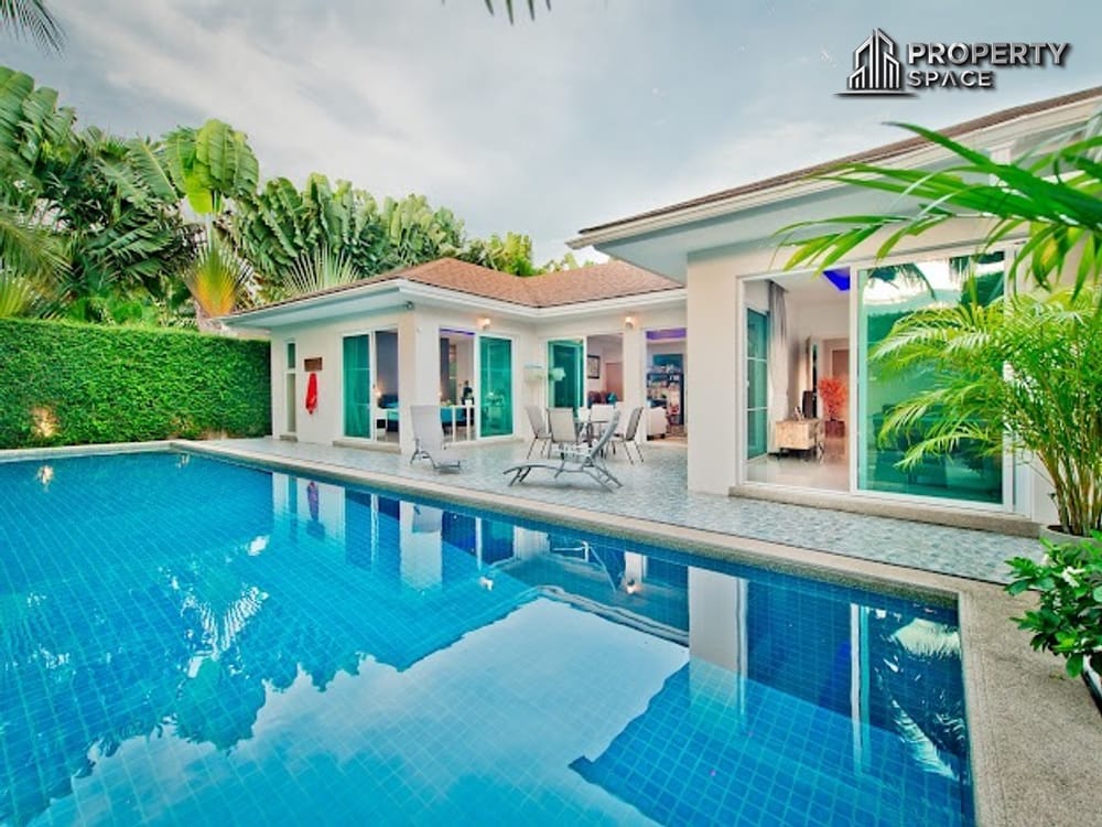 Spacious Modern 3 Bedroom Pool Villa For Rent In The Vineyard Phase 3 East Pattaya Image 1