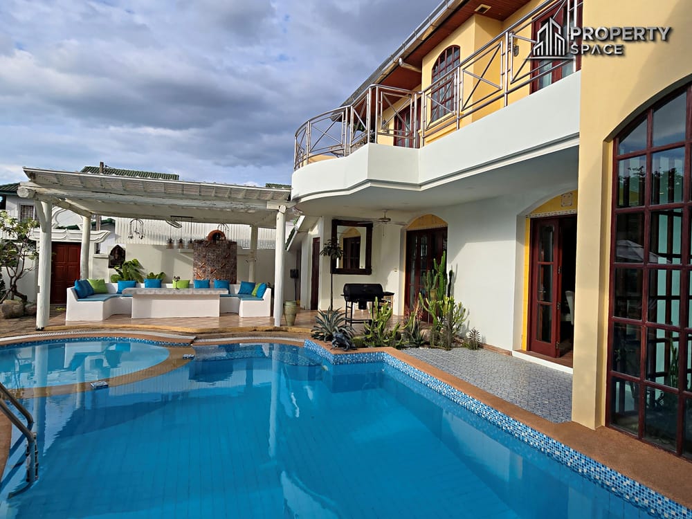 Classic European 5 Bedroom Pool Villa Suwattana Garden Home Soi nern Pattaya For Sale Image 6