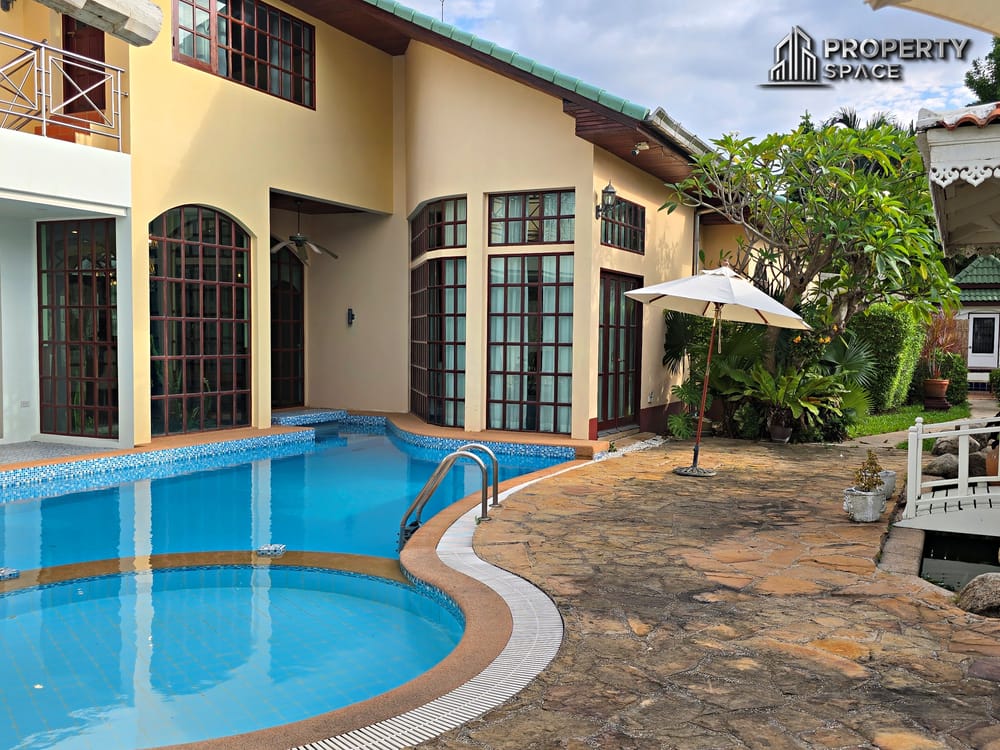 Classic European 5 Bedroom Pool Villa Suwattana Garden Home Soi nern Pattaya For Sale Image 9