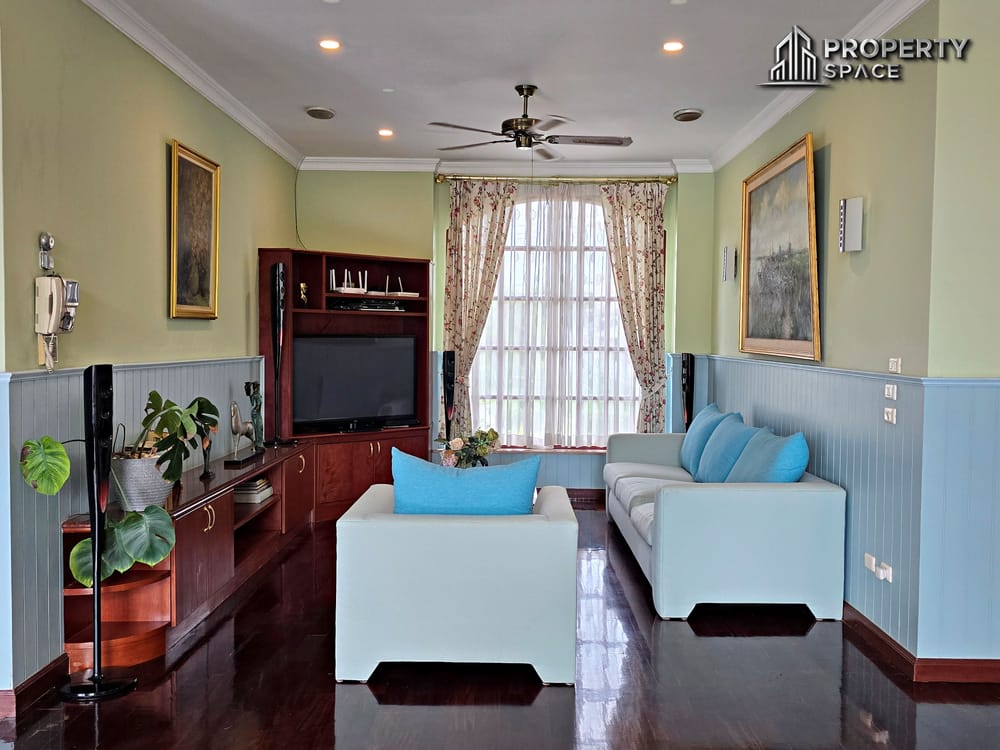 Classic European 5 Bedroom Pool Villa Suwattana Garden Home Soi nern Pattaya For Sale Image 18