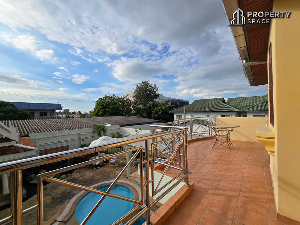 Classic European 5 Bedroom Pool Villa Suwattana Garden Home Soi nern Pattaya For Sale Image 55