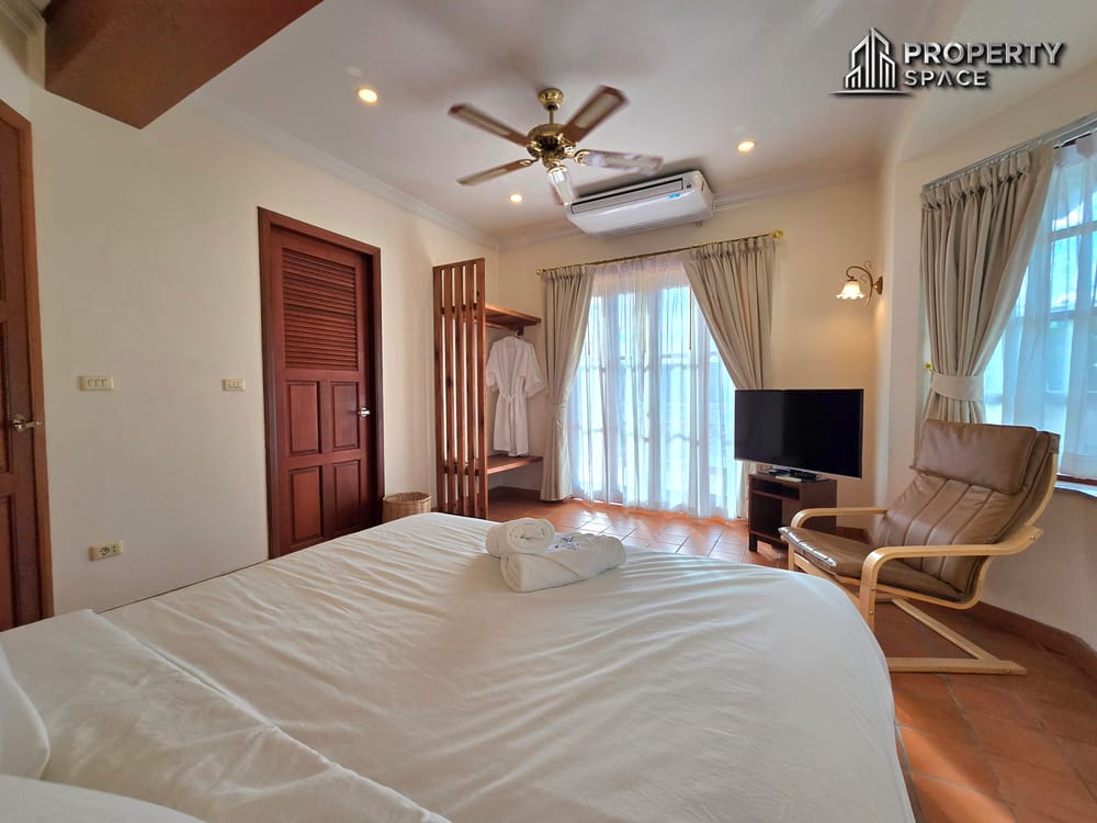Classic European 5 Bedroom Pool Villa Suwattana Garden Home Soi nern Pattaya For Sale Image 50