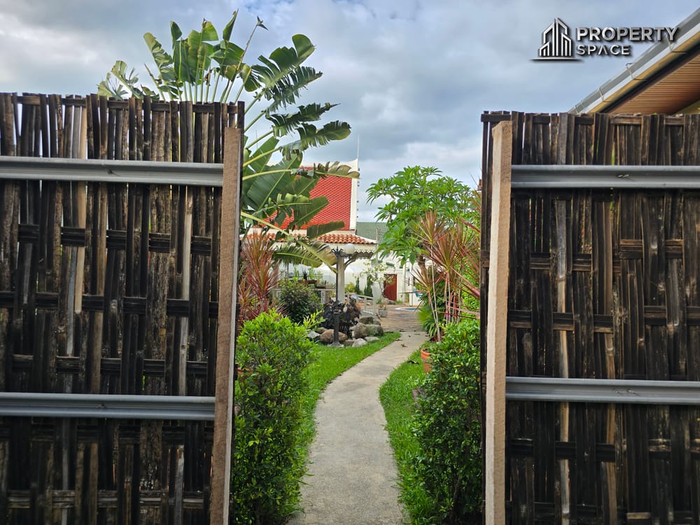 Classic European 5 Bedroom Pool Villa Suwattana Garden Home Soi nern Pattaya For Sale Image 58