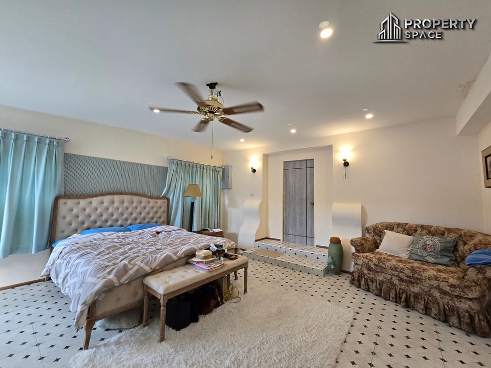 Classic European 5 Bedroom Pool Villa Suwattana Garden Home Soi nern Pattaya For Sale Image 59