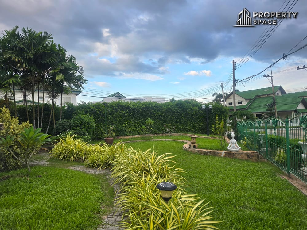 Classic European 5 Bedroom Pool Villa Suwattana Garden Home Soi nern Pattaya For Sale Image 68