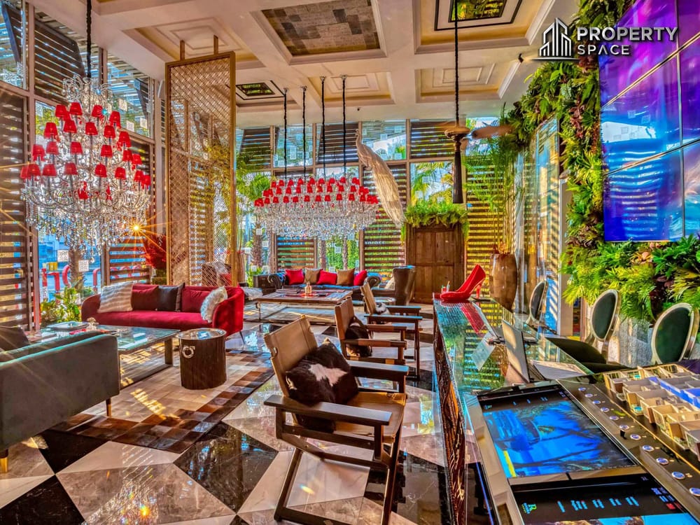 Sea View 1 Bedroom With Private Jacuzzi In Riviera Ocean Drive Jomtien Condo For Rent Image 15