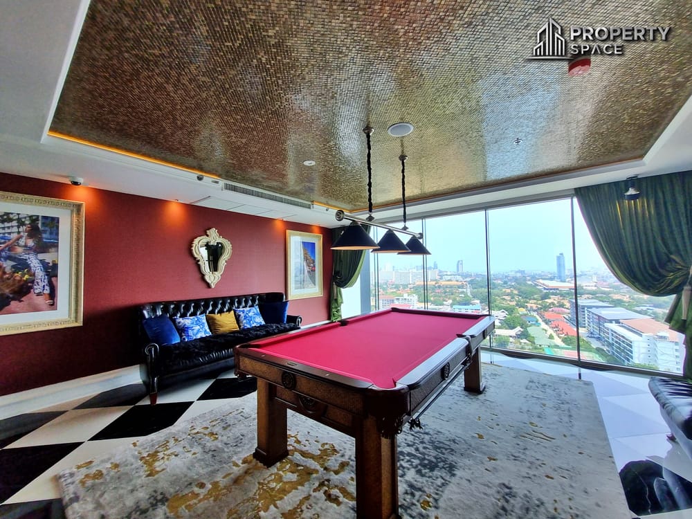 Sea View 1 Bedroom With Private Jacuzzi In Riviera Ocean Drive Jomtien Condo For Rent Image 22