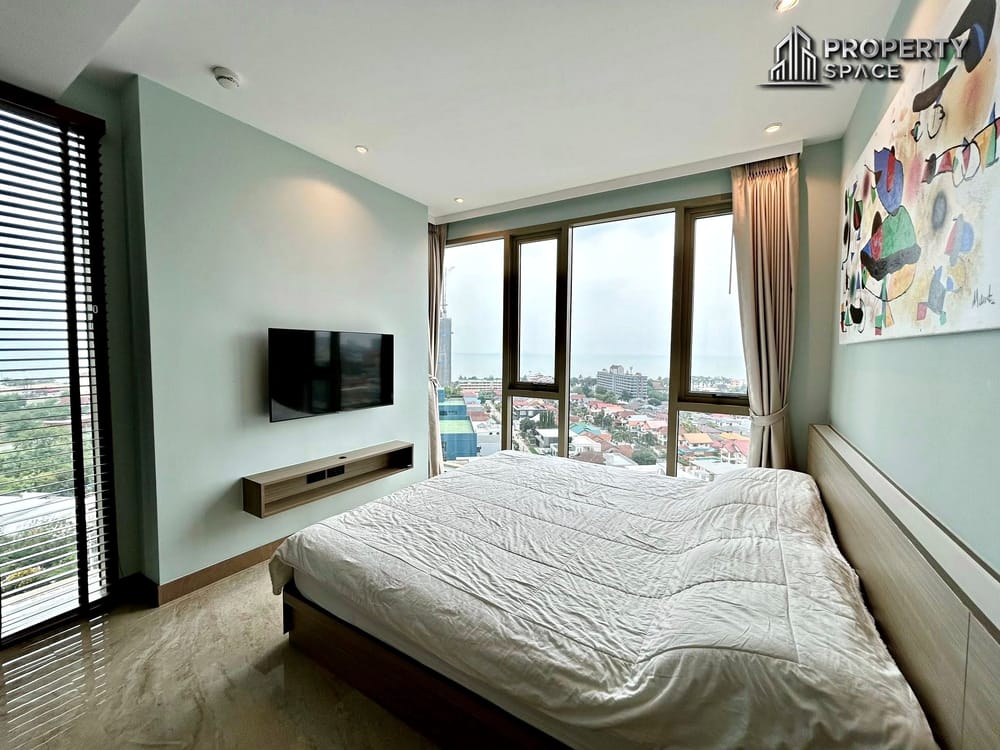 Sea View 1 Bedroom With Private Jacuzzi In Riviera Ocean Drive Jomtien Condo For Rent Image 6