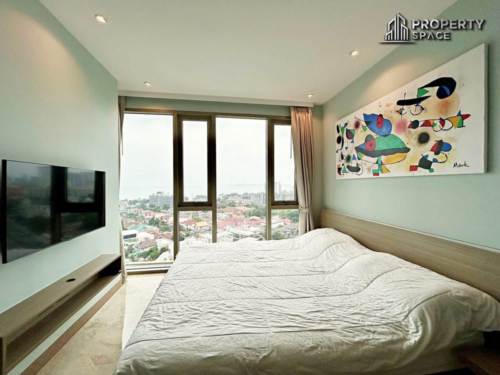 Sea View 1 Bedroom With Private Jacuzzi In Riviera Ocean Drive Jomtien Condo For Rent Image 7