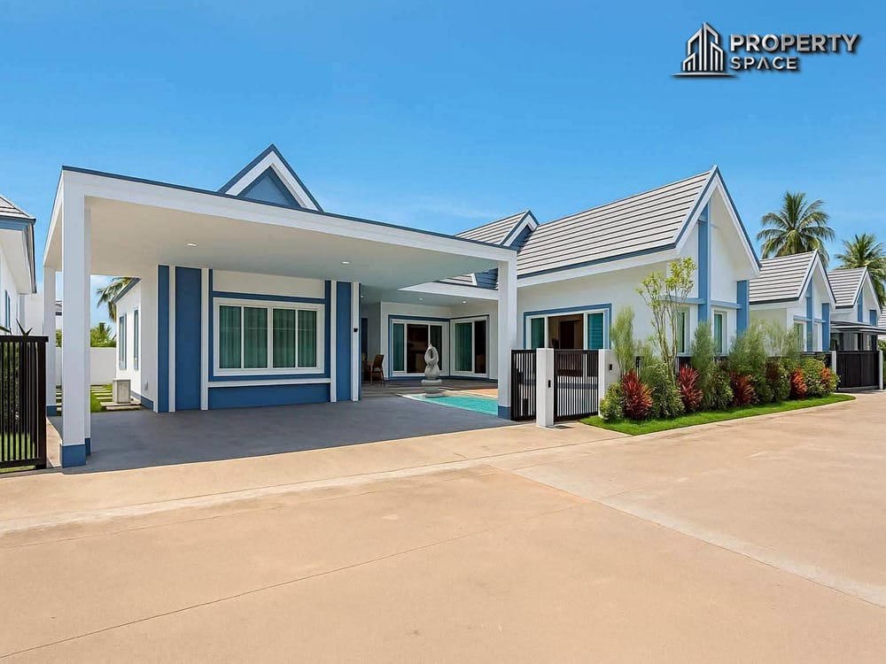 Nordic-Style 5 Bedroom Pool Villa in East Pattaya Near Mabprachan Lake For Sale Image 1