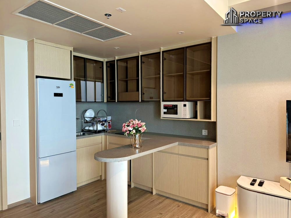 Sea View Luxury 1 Bedroom In Arom Wongamat Condo For Rent Image 15