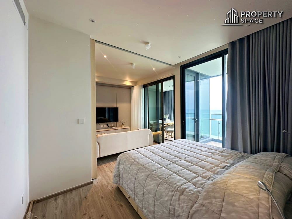 Sea View Luxury 1 Bedroom In Arom Wongamat Condo For Rent Image 7