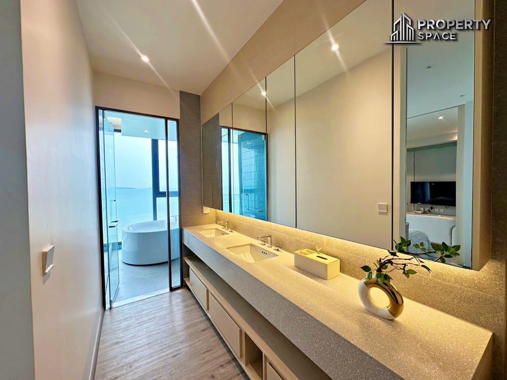 Sea View Luxury 1 Bedroom In Arom Wongamat Condo For Rent Image 11