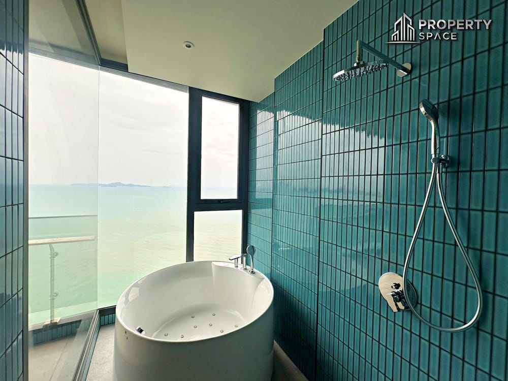 Sea View Luxury 1 Bedroom In Arom Wongamat Condo For Rent Image 19