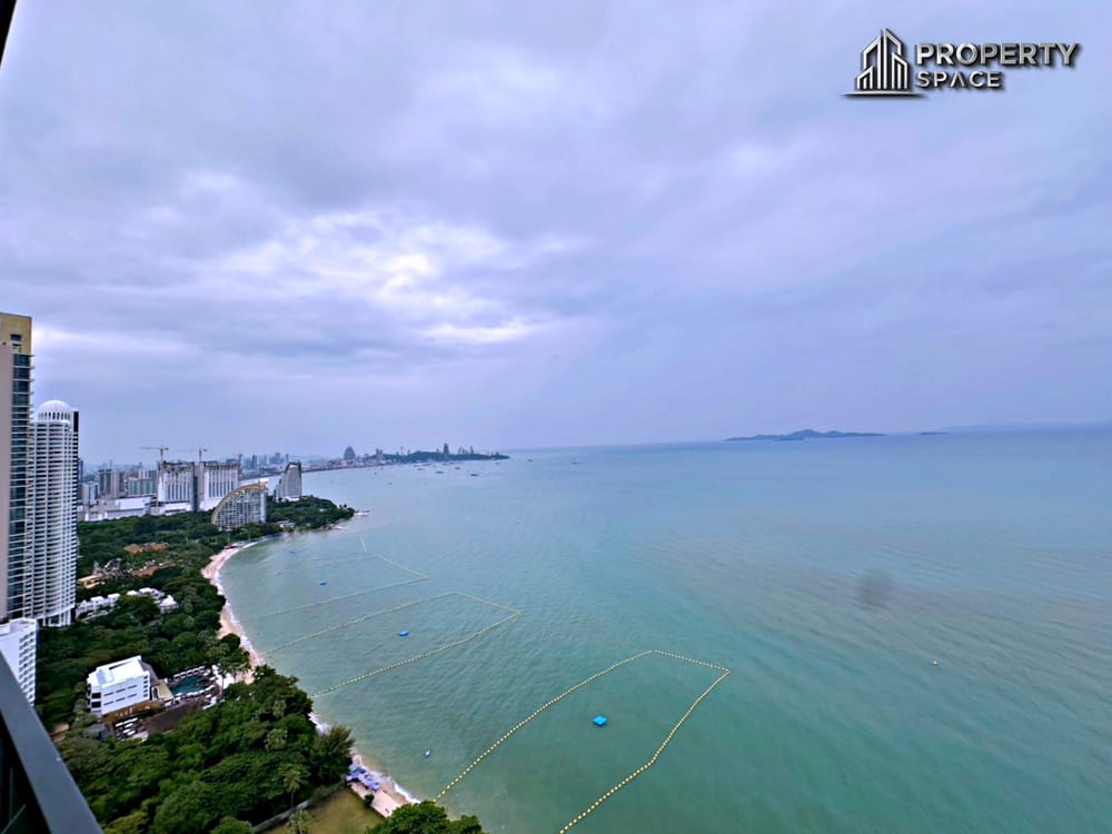 Sea View Luxury 1 Bedroom In Arom Wongamat Condo For Rent Image 21