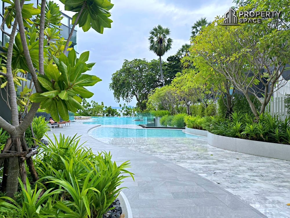 Sea View Luxury 1 Bedroom In Arom Wongamat Condo For Rent Image 27