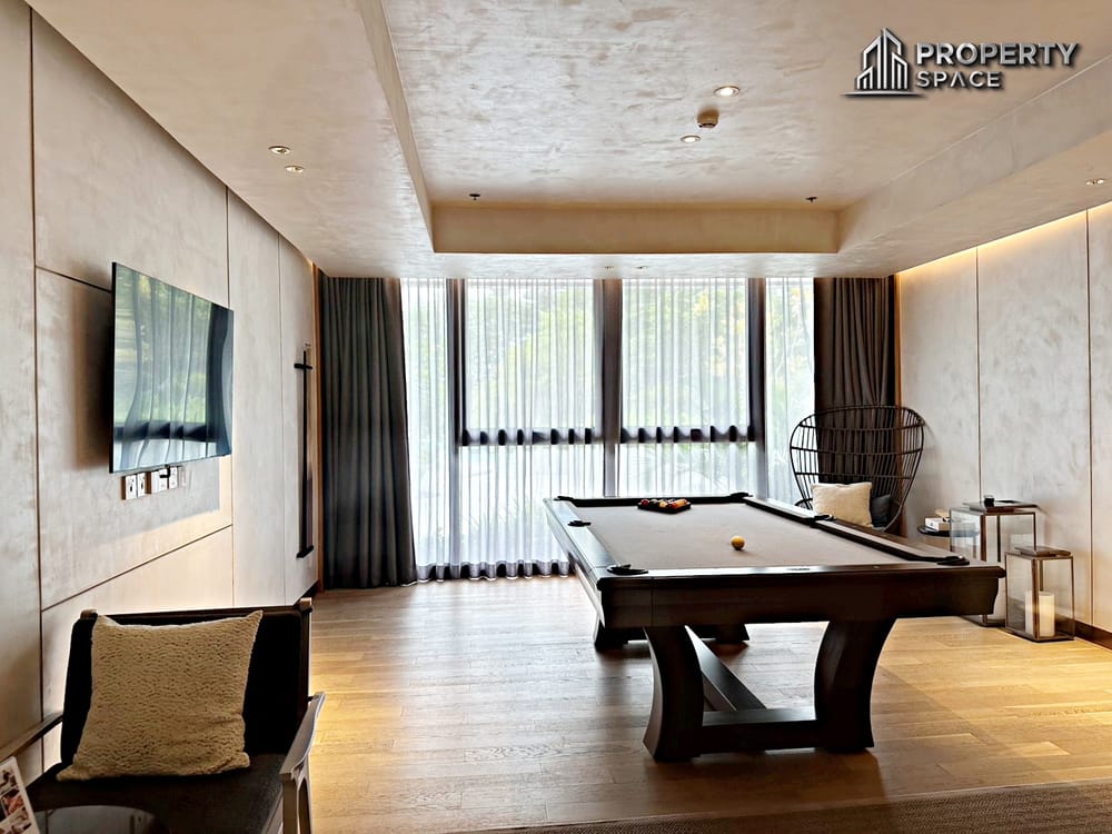 Sea View Luxury 1 Bedroom In Arom Wongamat Condo For Rent Image 34