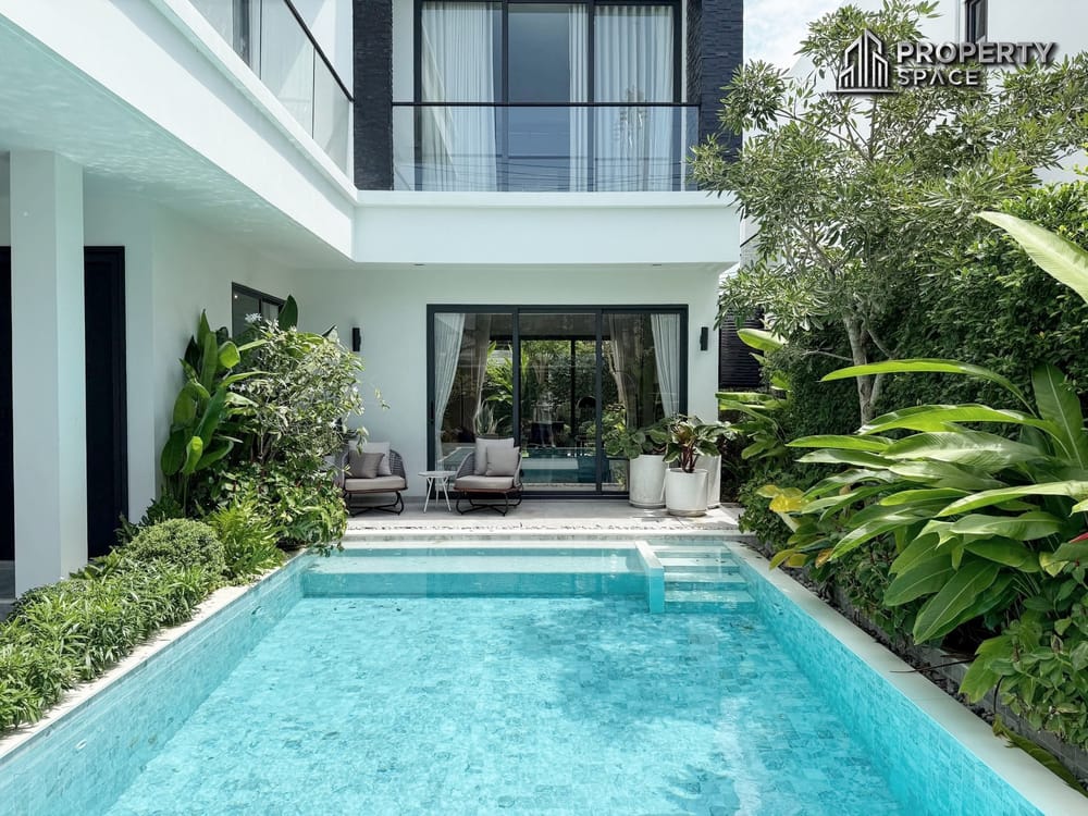 Brand New 4 Bedroom Luxury Pool Villa In South Pattaya For Sale Image 3
