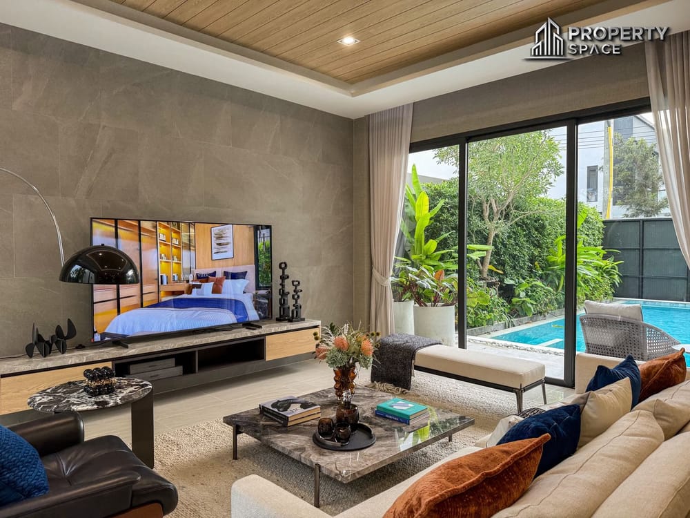 Brand New 4 Bedroom Luxury Pool Villa In South Pattaya For Sale Image 9