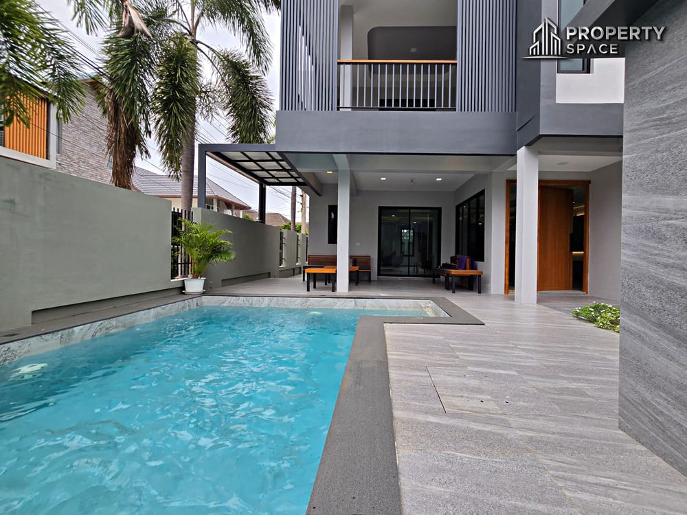 Modern 2 Storey 4 Bedroom Pool Villa In Central Pattaya For Sale  Image 3