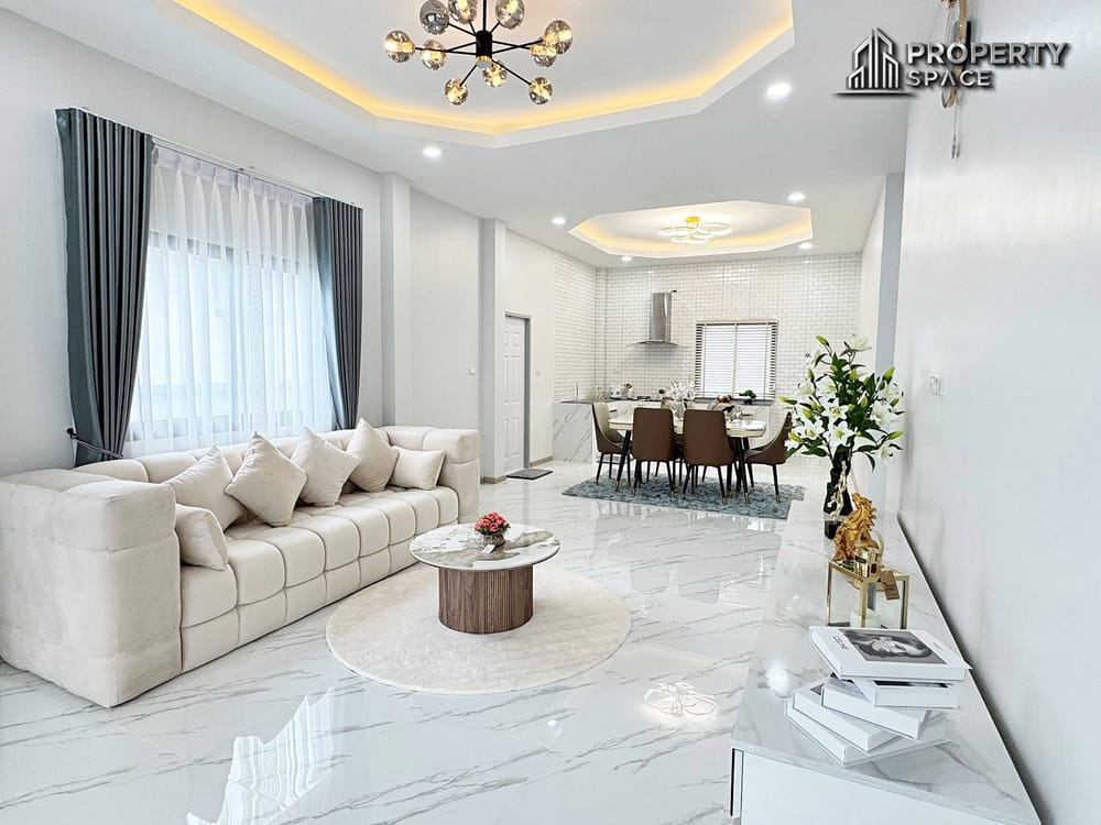 Brand New 3 Bedroom Modern Single House In Nong Plai Lai Near Regent International School Image 4