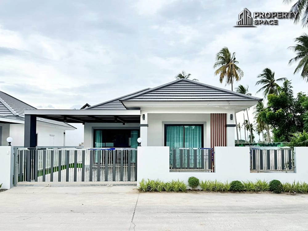 Brand New 3 Bedroom Modern Single House In Nong Plai Lai Near Regent International School Image 1