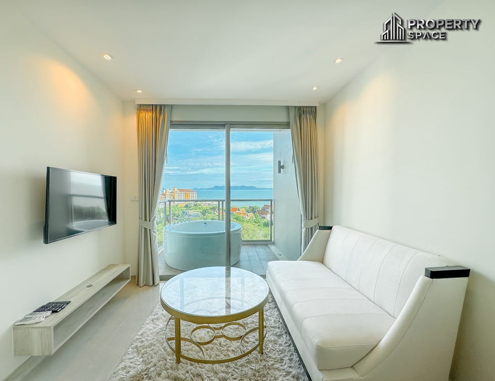 Sea View 1 Bedroom Luxury Condo With Jacuzzi In Riviera Monaco Pattaya Image 6