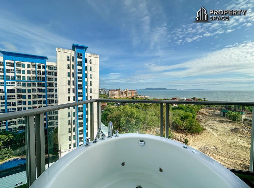 Sea View 1 Bedroom Luxury Condo With Jacuzzi In Riviera Monaco Pattaya Image 15
