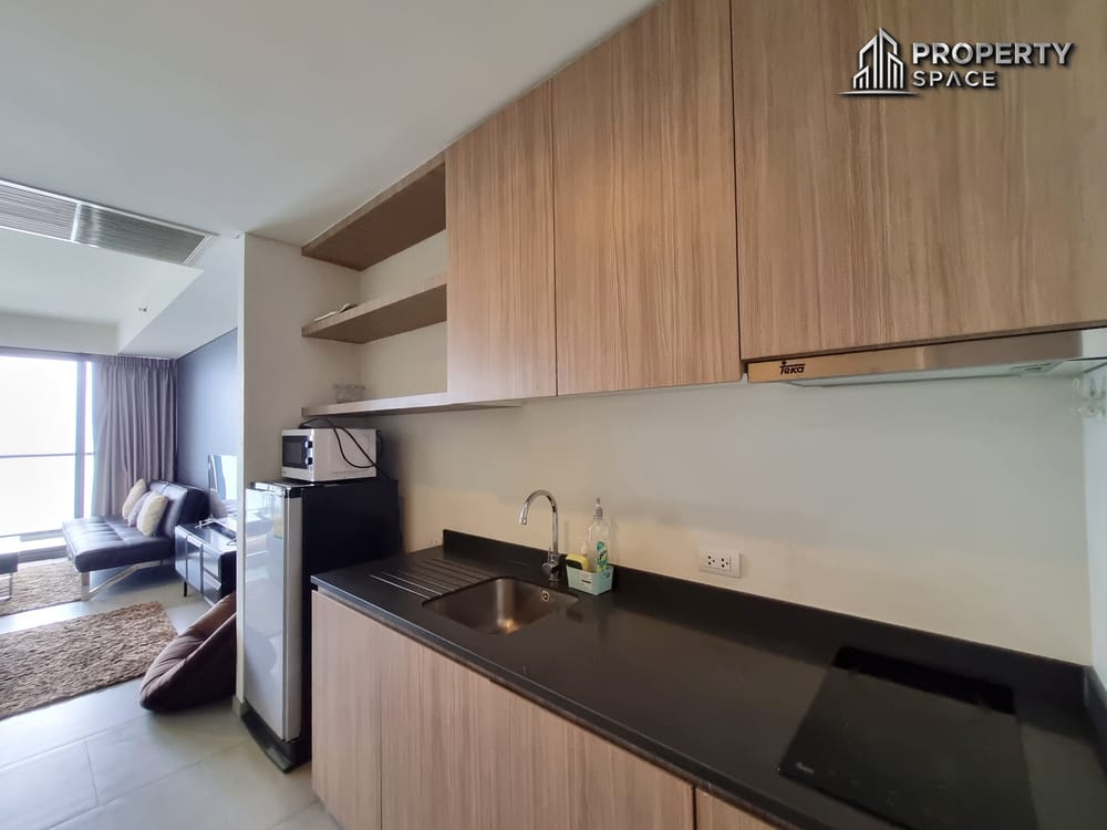 Beachfront Sea View Studio In The Zire Wongamat Condo For Rent Image 14